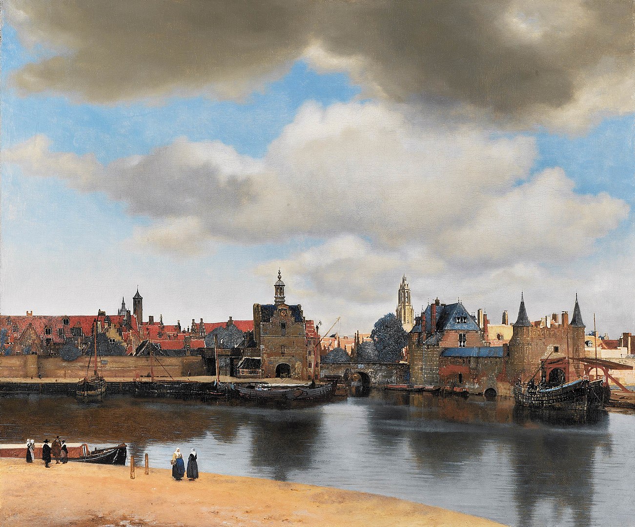 View of Delft by Vermeer